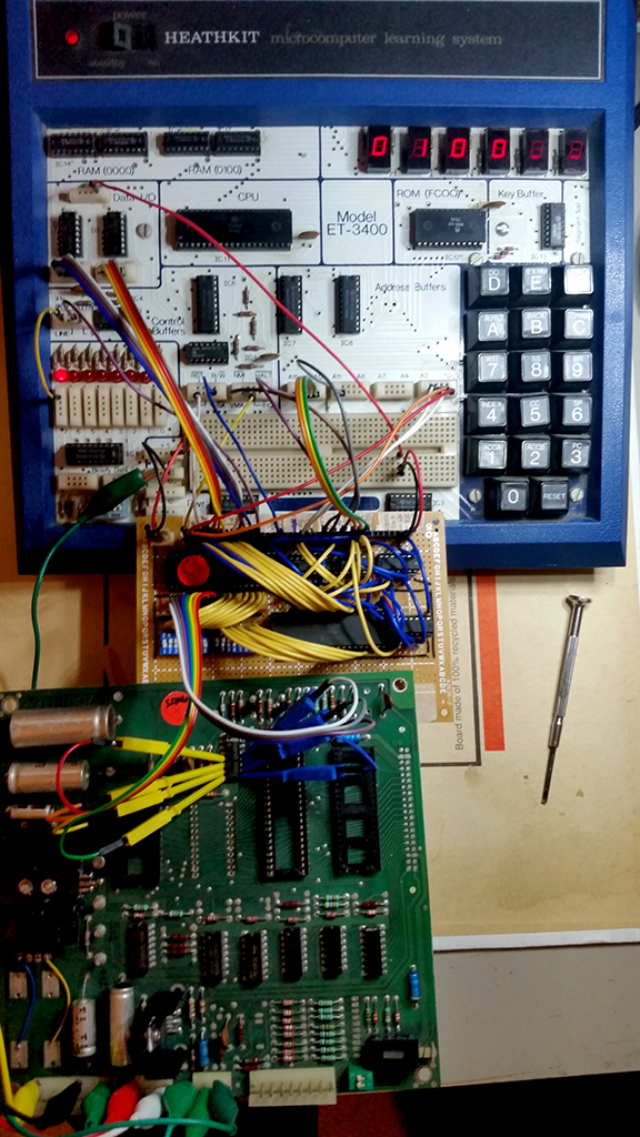 Heathkit ET-4300 mpu and modified sound board version 2